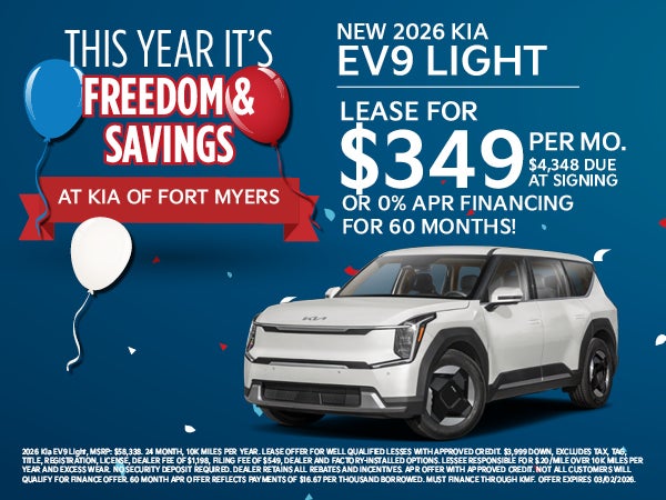 New 2026 Kia EV9 Light